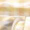 The Ribbon People Gold and Cream Buffalo Plaid Wire Edged Craft Ribbon 2" x 20 Yards